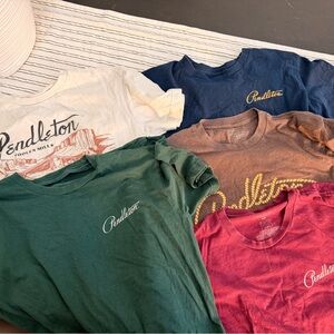 Pendleton Graphic T-Shirts - lot of 5